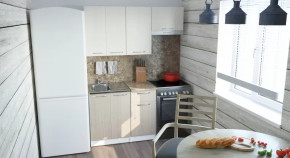 Кухонный гарнитур Ольга нормал 2 1500 мм в Мегионе - megion.mebel-tymen.ru | фото