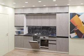 Кухонный гарнитур Сюита люкс 3000 мм в Мегионе - megion.mebel-tymen.ru | фото