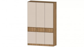 Ленора Шкаф 3х ств. Дуб вотан/Кашемир в Мегионе - megion.mebel-tymen.ru | фото