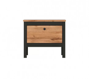 LOFT тумба KOM1K/55 (Дуб вотан/Черный) в Мегионе - megion.mebel-tymen.ru | фото