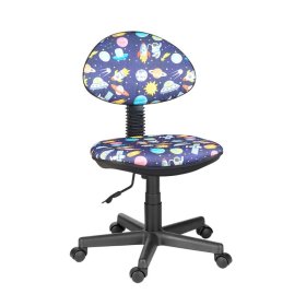 Кресло Логика  Т-59 (космос на синем) без подлокотников в Мегионе - megion.mebel-tymen.ru | фото