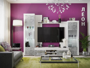 Модульная гостиная Леон в Мегионе - megion.mebel-tymen.ru | фото