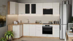 Модульная кухня «Габриэлла» Дуб крафт золотой/Крем в Мегионе - megion.mebel-tymen.ru | фото