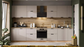 Модульная кухня «Гренада» Дуб Крафт золотой, Холст латте в Мегионе - megion.mebel-tymen.ru | фото