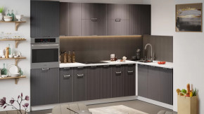 Модульная кухня «Кимберли» Белый, Муссон в Мегионе - megion.mebel-tymen.ru | фото