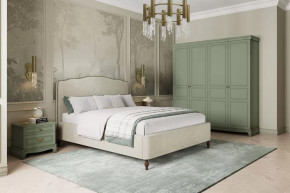 Модульная спальня Лорето Лак Зелёный самшит в Мегионе - megion.mebel-tymen.ru | фото