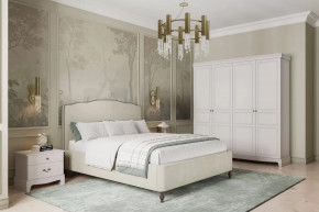 Модульная спальня Лорето Персидский жемчуг/Лак Льняной в Мегионе - megion.mebel-tymen.ru | фото