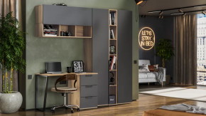 Набор детской мебели «Порто» №9 Яблоня Беллуно, Графит софт в Мегионе - megion.mebel-tymen.ru | фото