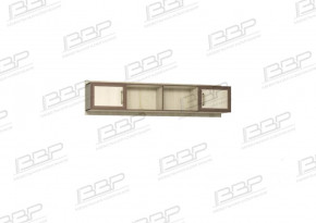 Надстройка с дверцами МС Верона для молодежи ЛДСП в Мегионе - megion.mebel-tymen.ru | фото