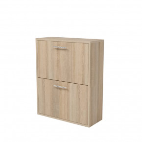 Обувница 2 секции дуб сонома Герда в Мегионе - megion.mebel-tymen.ru | фото