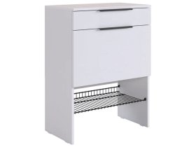 Обувница Баско белое дерево/белое дерево в Мегионе - megion.mebel-tymen.ru | фото