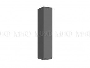 Пенал 1 створка Челси Графит в Мегионе - megion.mebel-tymen.ru | фото