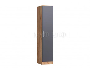 Пенал Мартина ЛДСП Графит, Дуб крафт в Мегионе - megion.mebel-tymen.ru | фото