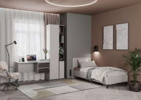 Подростковая НАОМИ, ЛДСП Кашемир/ЛДСП Кашемир в Мегионе - megion.mebel-tymen.ru | фото