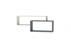 Полка Клео Пл-1, 1150 мм, графит, миндаль Диал в Мегионе - megion.mebel-tymen.ru | фото