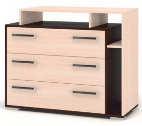 "ПРАГА" комод 3 ящика в Мегионе - megion.mebel-tymen.ru | фото