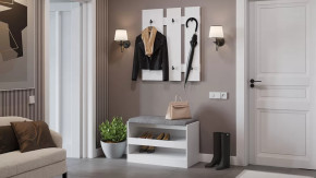 Прихожая «Агата» №1 Белый в Мегионе - megion.mebel-tymen.ru | фото