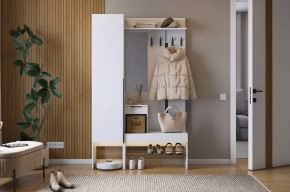 Прихожая Баско К3 белое дерево в Мегионе - megion.mebel-tymen.ru | фото