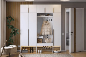 Прихожая Баско К7 белое дерево в Мегионе - megion.mebel-tymen.ru | фото