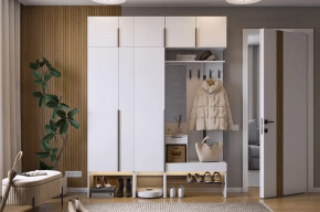 Прихожая Баско К9 белое дерево в Мегионе - megion.mebel-tymen.ru | фото