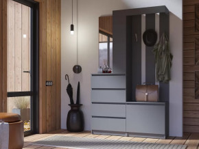 Прихожая Челси графит в Мегионе - megion.mebel-tymen.ru | фото