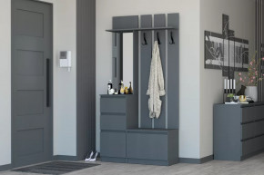 Прихожая Хилтон Графит в Мегионе - megion.mebel-tymen.ru | фото