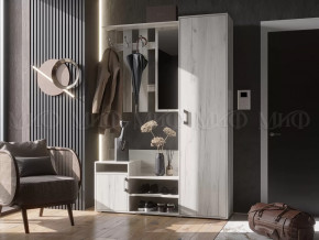 Прихожая Визит Дуб Крафт Белый в Мегионе - megion.mebel-tymen.ru | фото