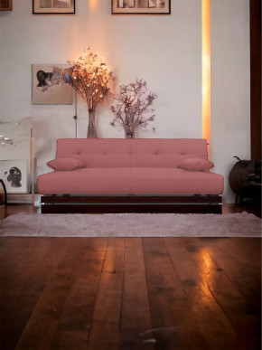 Прямой диван манго 1 Савана Даймроуз/Планки орех в Мегионе - megion.mebel-tymen.ru | фото