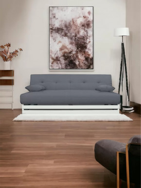 Прямой диван манго 1 Савана Маус/Планки белые в Мегионе - megion.mebel-tymen.ru | фото