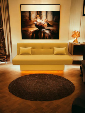 Прямой диван манго 4 Савана Елоу в Мегионе - megion.mebel-tymen.ru | фото