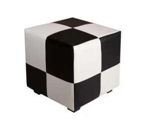 Пуф детский квадратный Марио (черно-белый) в Мегионе - megion.mebel-tymen.ru | фото