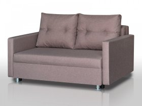 Диван Реал 120 с подлокотниками латте в Мегионе - megion.mebel-tymen.ru | фото