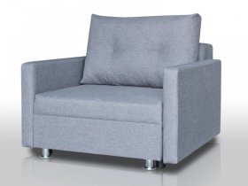 Кресло-кровать Реал 80 с подлокотниками грей в Мегионе - megion.mebel-tymen.ru | фото