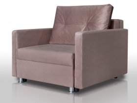 Кресло-кровать Реал 80 с подлокотниками коричневый в Мегионе - megion.mebel-tymen.ru | фото