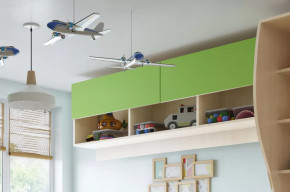 Секция навесная "Киви" №5 в Мегионе - megion.mebel-tymen.ru | фото