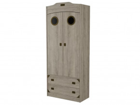 Шкаф 2-х створчатый Мираж-1 Секция-6 Дуб баррик в Мегионе - megion.mebel-tymen.ru | фото