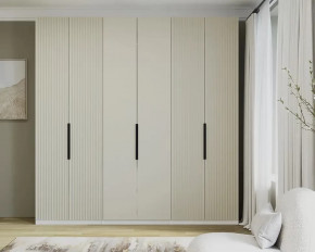 Шкаф 2250 Капучино нубук Аква в Мегионе - megion.mebel-tymen.ru | фото