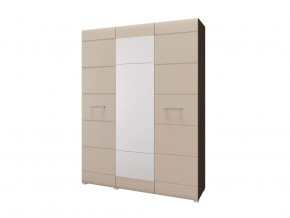 Шкаф 3-х створчатый Ненси Венге-Капучино в Мегионе - megion.mebel-tymen.ru | фото