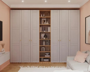 Шкаф 3000 Софт серый Графика в Мегионе - megion.mebel-tymen.ru | фото