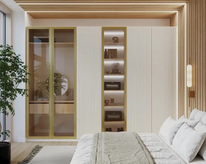 Шкаф 3000 Тальк Вельвет в Мегионе - megion.mebel-tymen.ru | фото