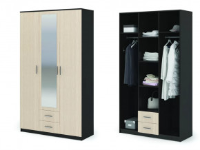 Шкаф 3х створчатый Гармония ШК 601 М в Мегионе - megion.mebel-tymen.ru | фото