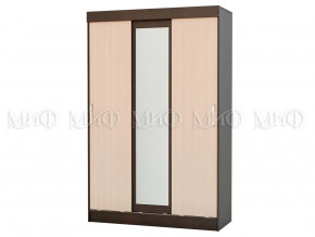 Шкаф Басямиф, дуб беленый/венге в Мегионе - megion.mebel-tymen.ru | фото