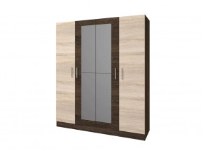 Шкаф четырехстворчатый Леси Кантербери-Сономо в Мегионе - megion.mebel-tymen.ru | фото