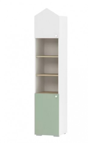 Шкаф для книг Банни НМ 041.44 Меренга/Макарун в Мегионе - megion.mebel-tymen.ru | фото