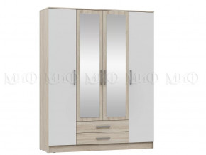 Шкаф для одежды 4-дверный Мартина ЛДСП в Мегионе - megion.mebel-tymen.ru | фото