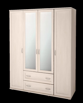 Шкаф для одежды 4-х дверный «Ника-Люкс» №19 в Мегионе - megion.mebel-tymen.ru | фото