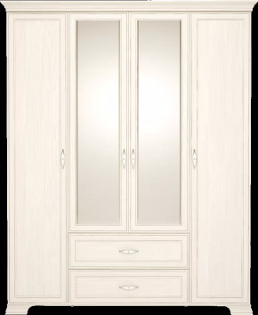 Шкаф для одежды 4-х дверный с зеркалом «Венеция» №2 в Мегионе - megion.mebel-tymen.ru | фото