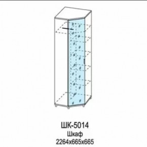 Шкаф для одежды и белья ШК-5014 Грейс в Мегионе - megion.mebel-tymen.ru | фото
