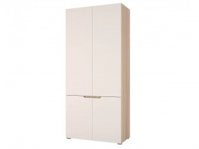 Шкаф двухстворчатый Анталия Сонома-Белый софт в Мегионе - megion.mebel-tymen.ru | фото