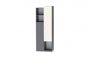 Шкаф Клео Шк-2, 800 мм, графит, миндаль Диал в Мегионе - megion.mebel-tymen.ru | фото